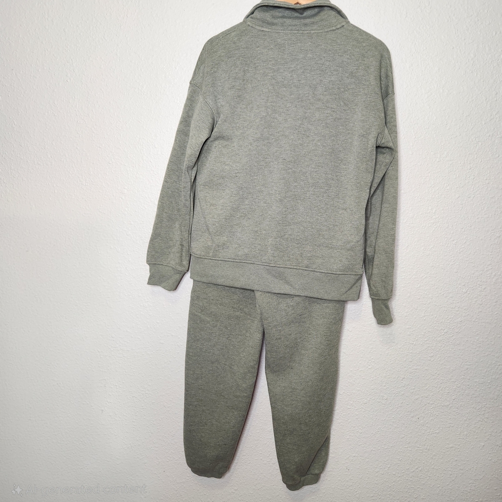 Mondetta Gray Pajama Set Comfortable Loungewear Size Small - Picture 3 of 14